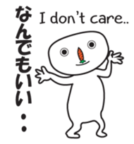 It's Carrot Dude sticker #12301233