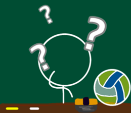 Let's go Volleyball team2 sticker #12301334