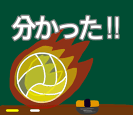 Let's go Volleyball team2 sticker #12301336