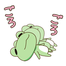 Irresponsible frog. Ver2 sticker #12302296