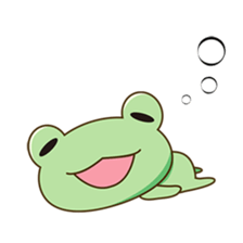 Irresponsible frog. Ver2 sticker #12302297