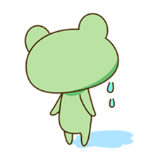 Irresponsible frog. Ver2 sticker #12302317