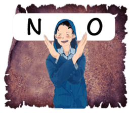 Conversation of man.3 sticker #12302502