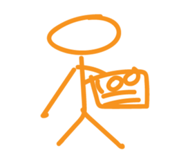 Super Stickman sticker #12302551