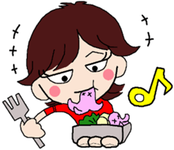 colleg girl sticker #12302567