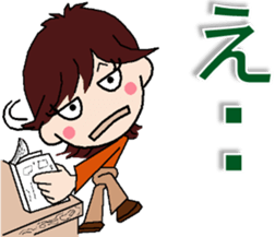 colleg girl sticker #12302574