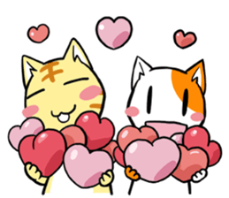 Tora and Neco sticker #12302723