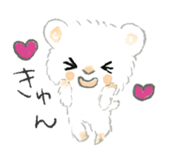 The white djungarian hamster sticker #12303114