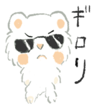 The white djungarian hamster sticker #12303121