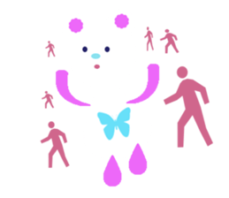 bear~ sticker #12303394