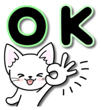 Of the happy cat is 2 every day sticker #12303703