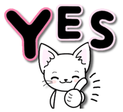 Of the happy cat is 2 every day sticker #12303704