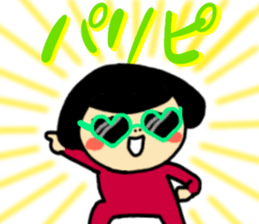 The Crazy Girl sticker #12303750