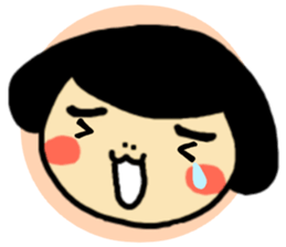 The Crazy Girl sticker #12303774