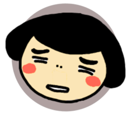 The Crazy Girl sticker #12303777