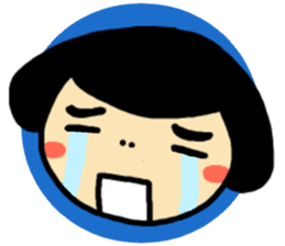 The Crazy Girl sticker #12303778