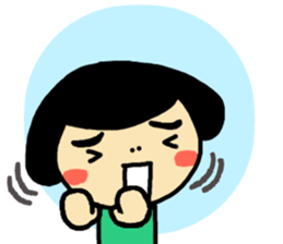 The Crazy Girl sticker #12303779