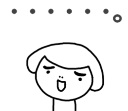 The Crazy Girl sticker #12303781