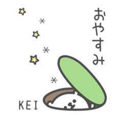 KEI's basic pack,cute bear sticker #12304183