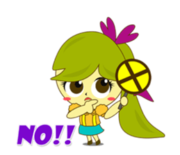 Cutie Office Girl (EN) sticker #12304216