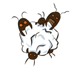 G. san the Cockroach sticker #12304288