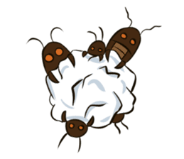 G. san the Cockroach sticker #12304288