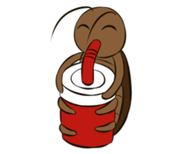 G. san the Cockroach sticker #12304295