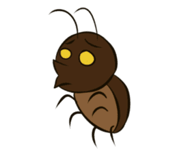 G. san the Cockroach sticker #12304297