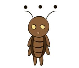 G. san the Cockroach sticker #12304298