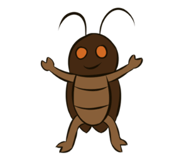 G. san the Cockroach sticker #12304299