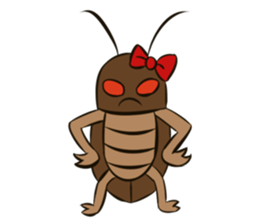 G. san the Cockroach sticker #12304300