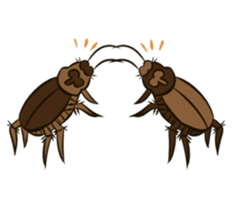 G. san the Cockroach sticker #12304302