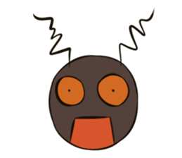 G. san the Cockroach sticker #12304313