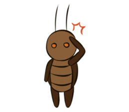 G. san the Cockroach sticker #12304314