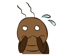 G. san the Cockroach sticker #12304316