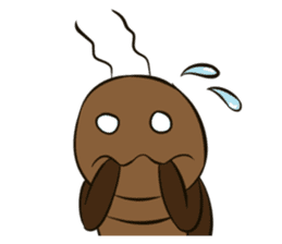 G. san the Cockroach sticker #12304316