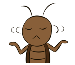 G. san the Cockroach sticker #12304317