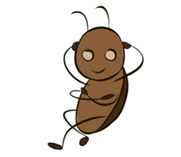 G. san the Cockroach sticker #12304318