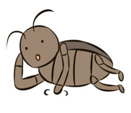 G. san the Cockroach sticker #12304320