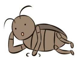 G. san the Cockroach sticker #12304320