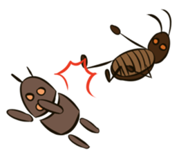 G. san the Cockroach sticker #12304321