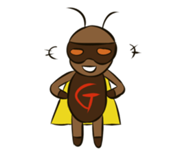 G. san the Cockroach sticker #12304323