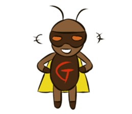 G. san the Cockroach sticker #12304323