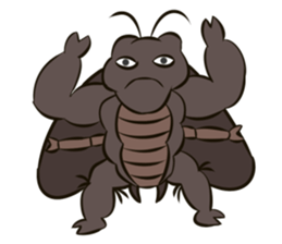 G. san the Cockroach sticker #12304325