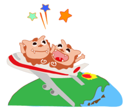 The Summer Vacation! Si-sa- sticker #12304479