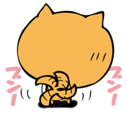 Shiba dog answers. sticker #12304745