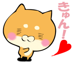 Shiba dog answers. sticker #12304764