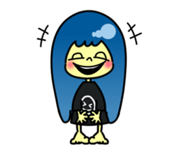 Childish Lady sticker #12304819