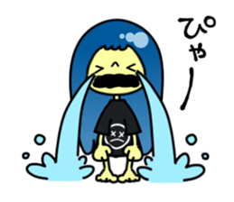 Childish Lady sticker #12304821