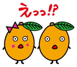 Biwarin & Biwasuke sticker #12305022